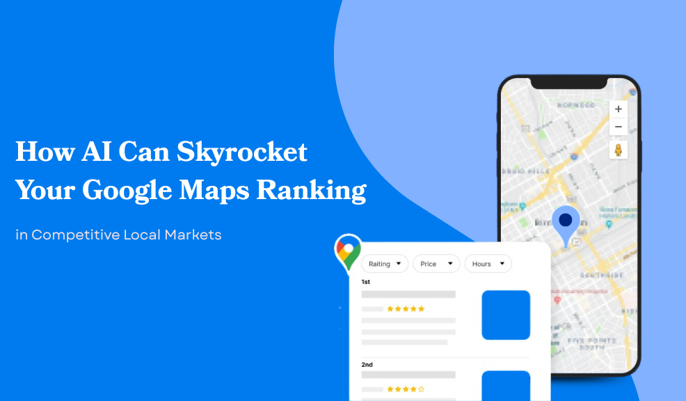 How Business Can Rank First on Google Maps banner image